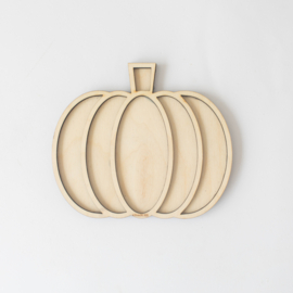 Houten speeltray - Pompoen -