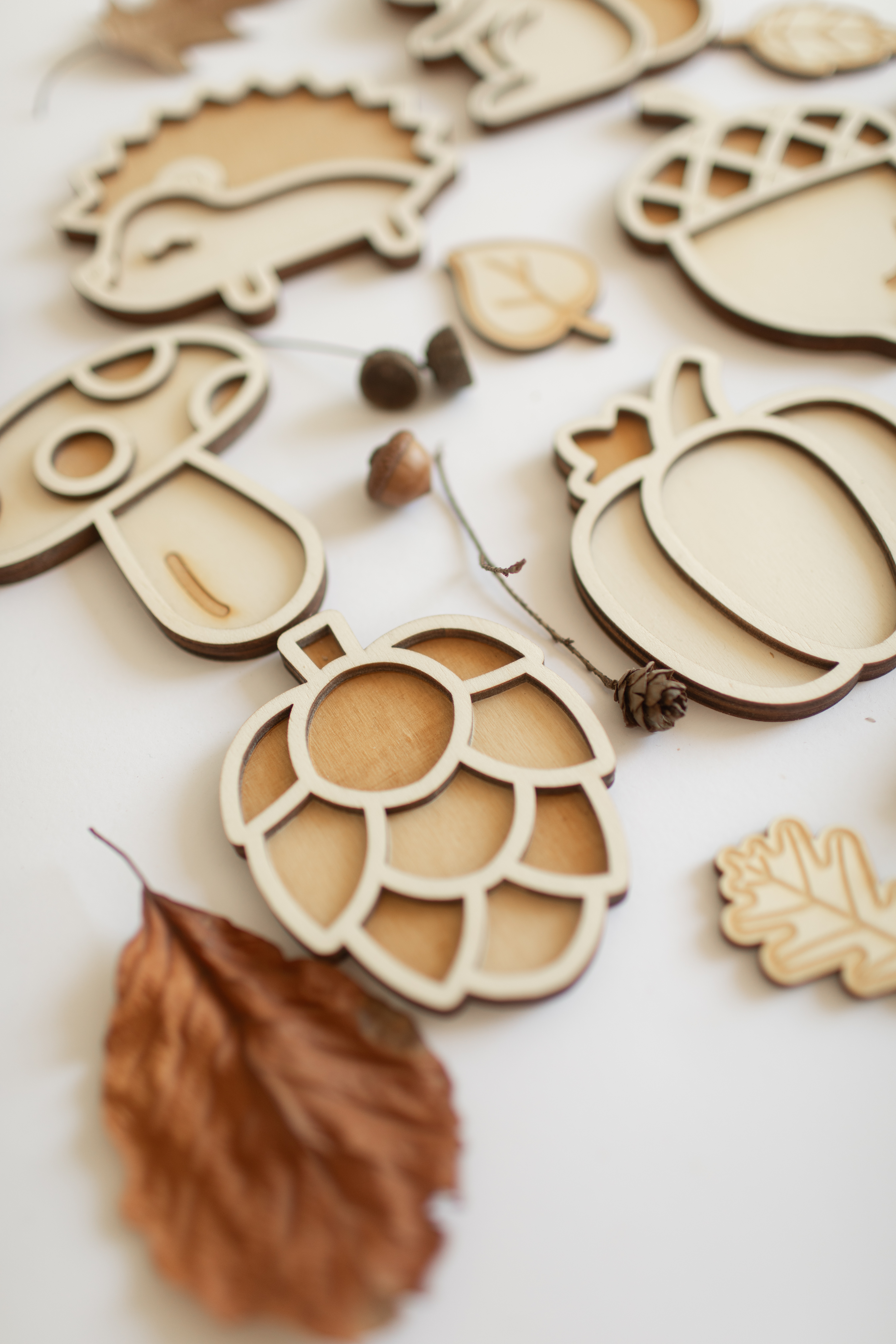 Speeltray miniset - De herfst XL