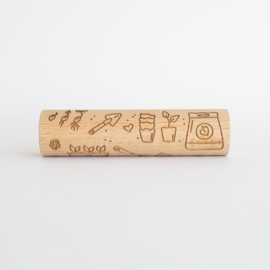 Houten roller - De moestuin