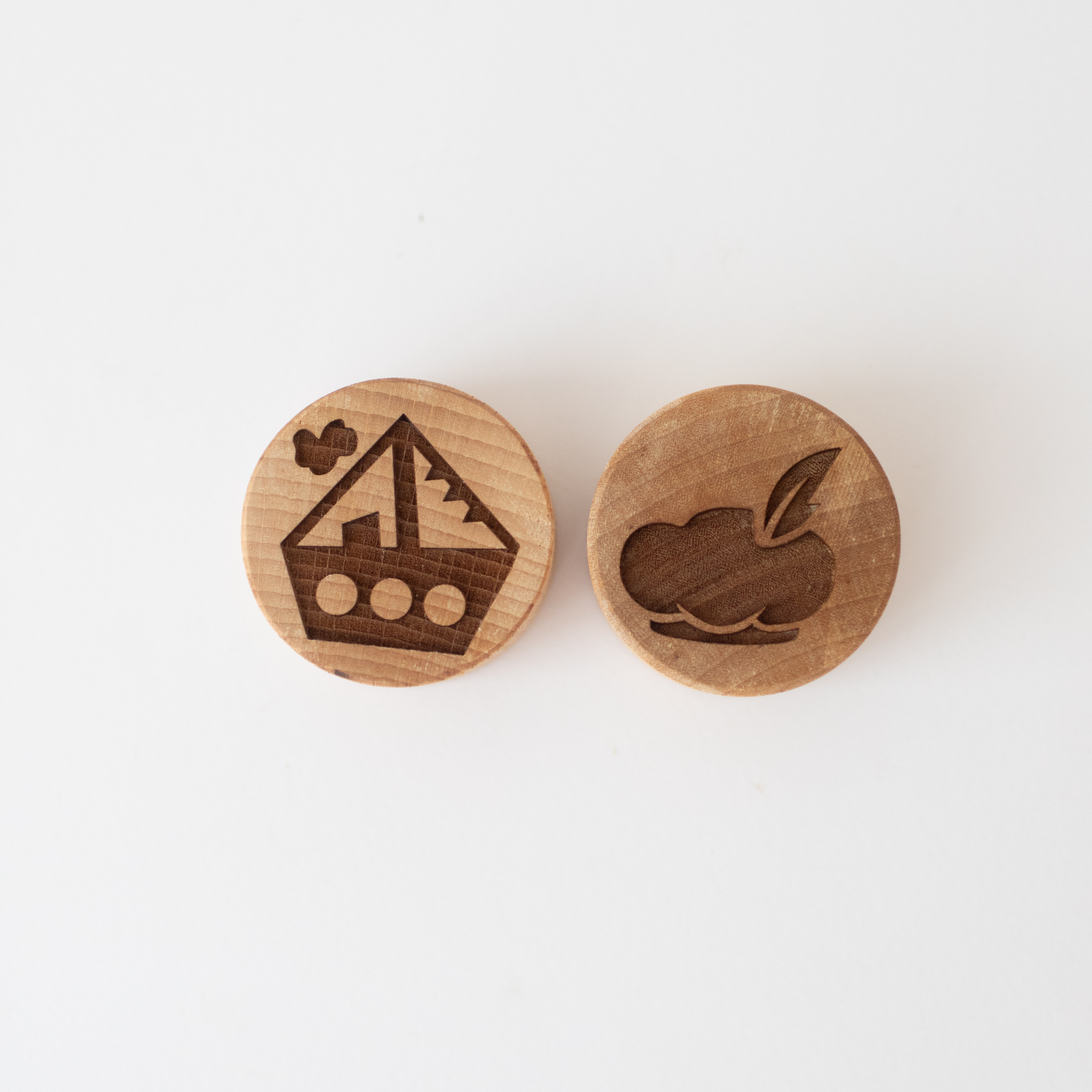 Houten stempelset - Sinterklaas set 1