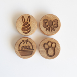 Houten stempelset - Pasen