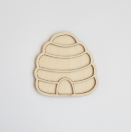 Houten speeltray - Bijenkorf