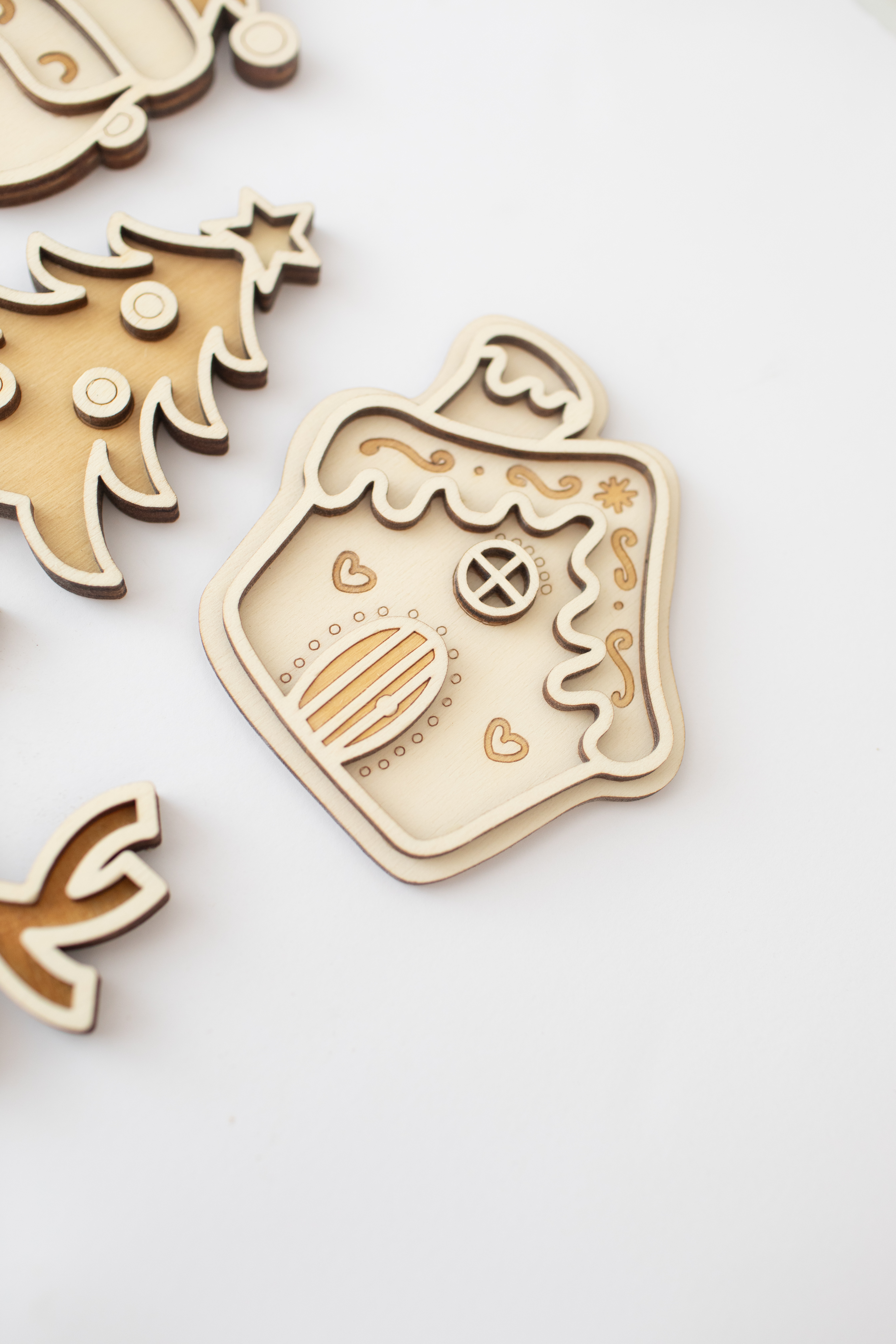 Speeltray miniset - Kerstmis  mix