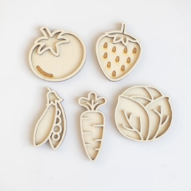 Minispeeltrayset - Moestuin groentes