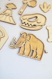 Houten minispeeltrayset - De prehistorie