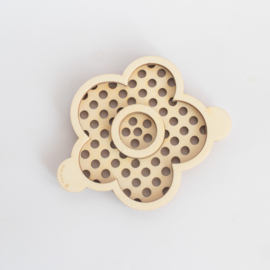 Houten zeefje - Bloesem