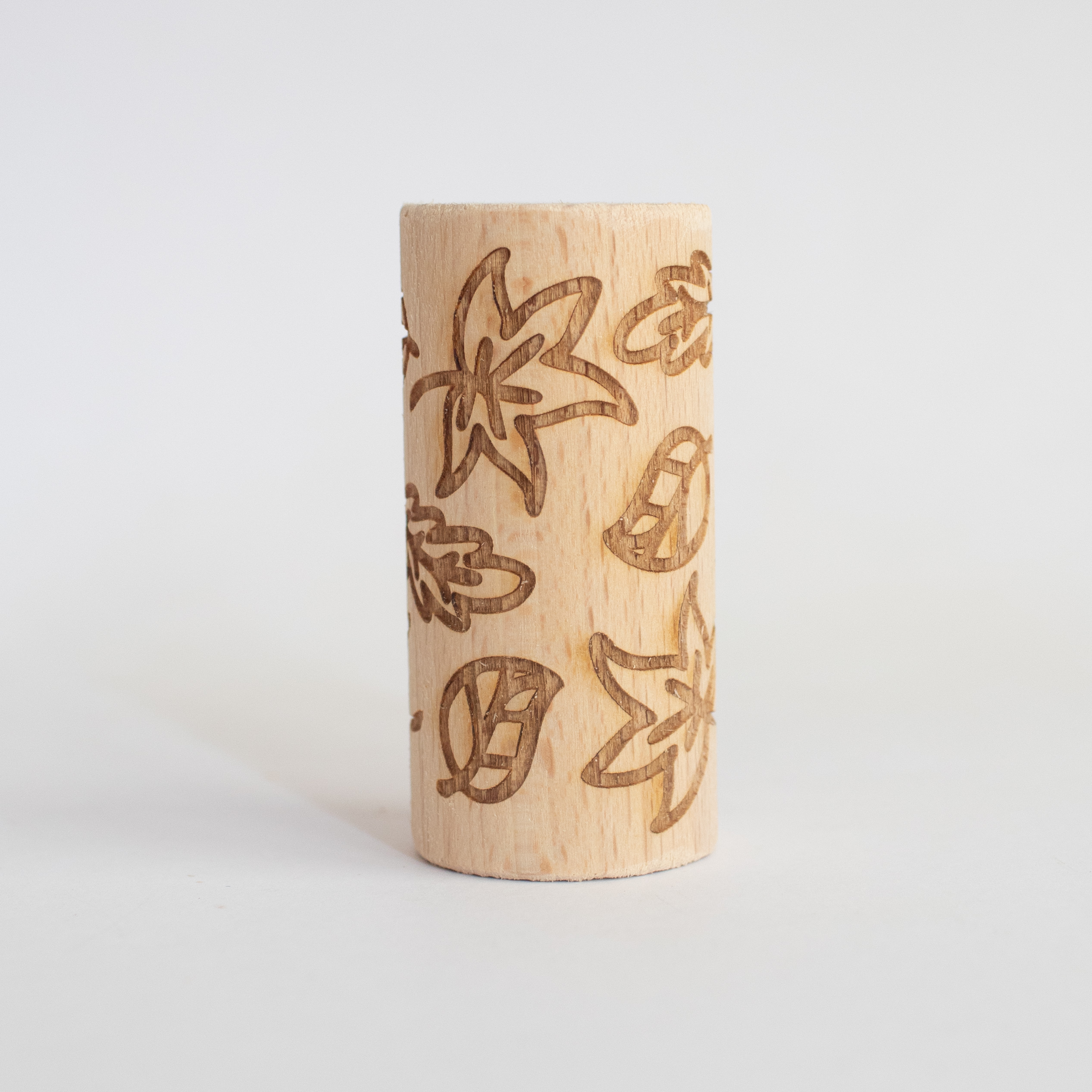 Houten roller - Bladeren