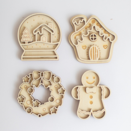 Speeltray miniset - Cozy Christmas