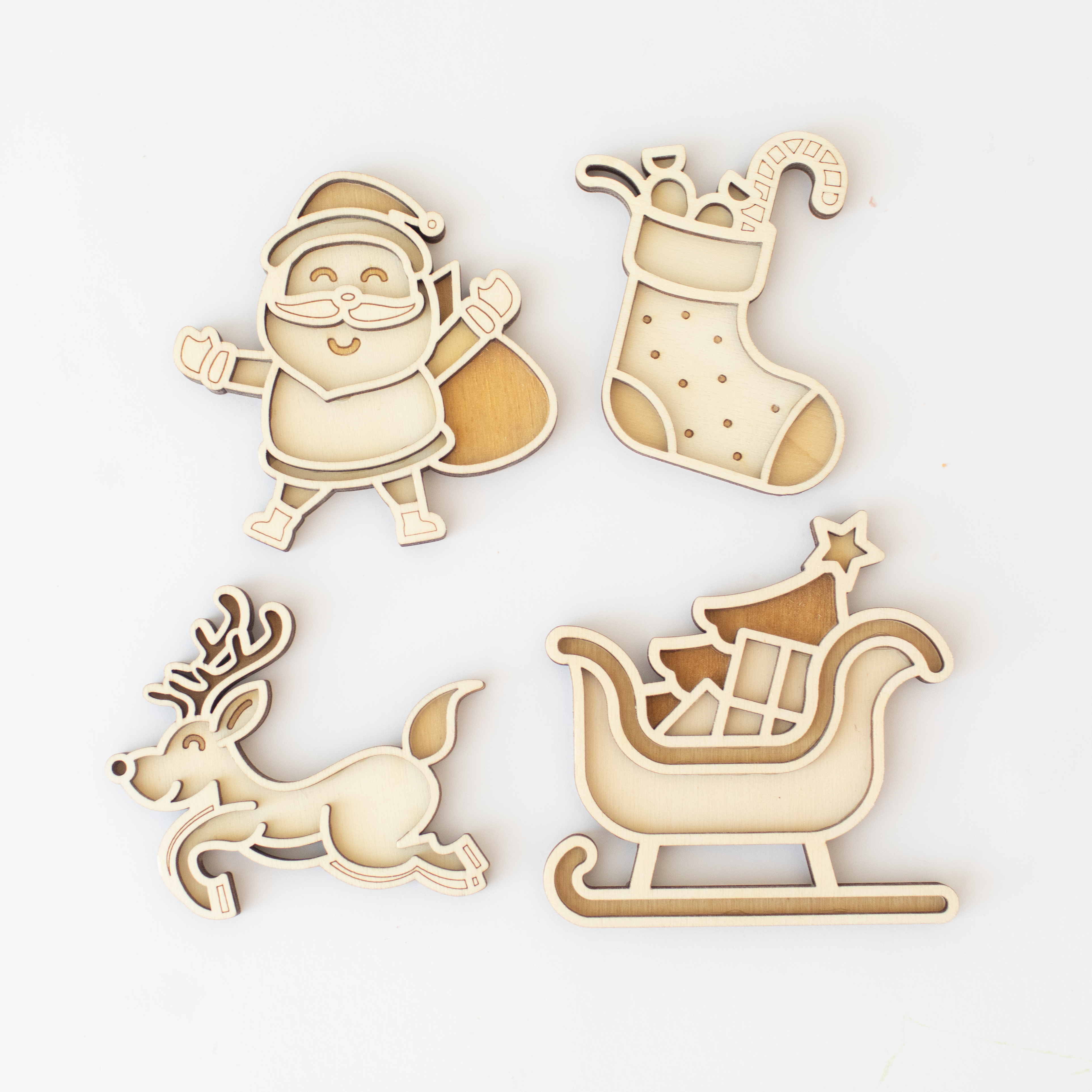 Speeltray miniset - Ho Ho Santa!