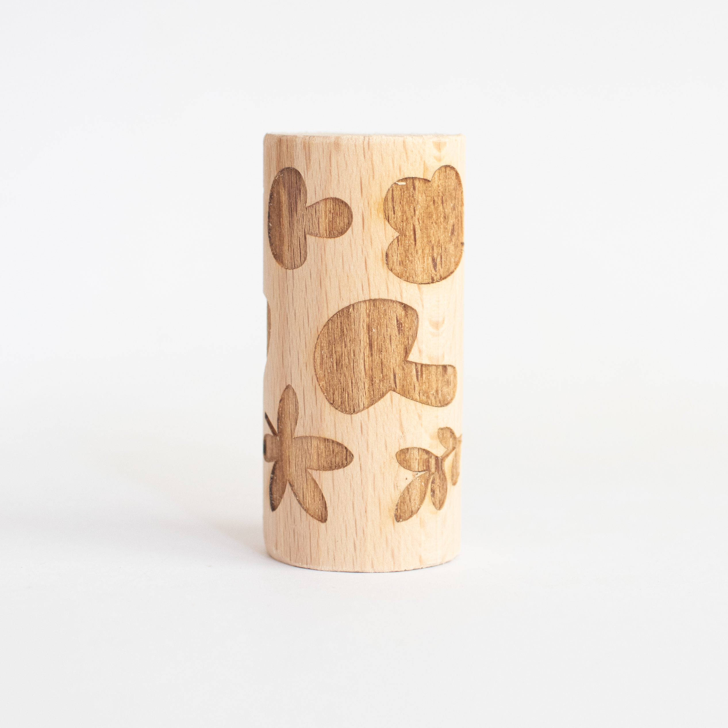 Houten roller - Herfst silhouetten