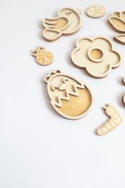 Speeltray miniset - Het is lente!