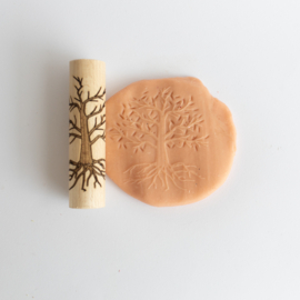 Houten roller - Kale boom