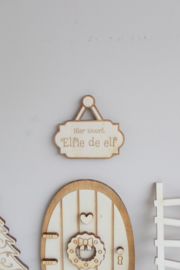 Elfendeurtje met accessoires