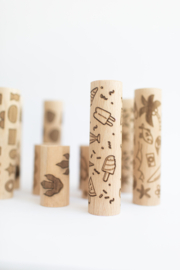 Houten roller - ijsjes