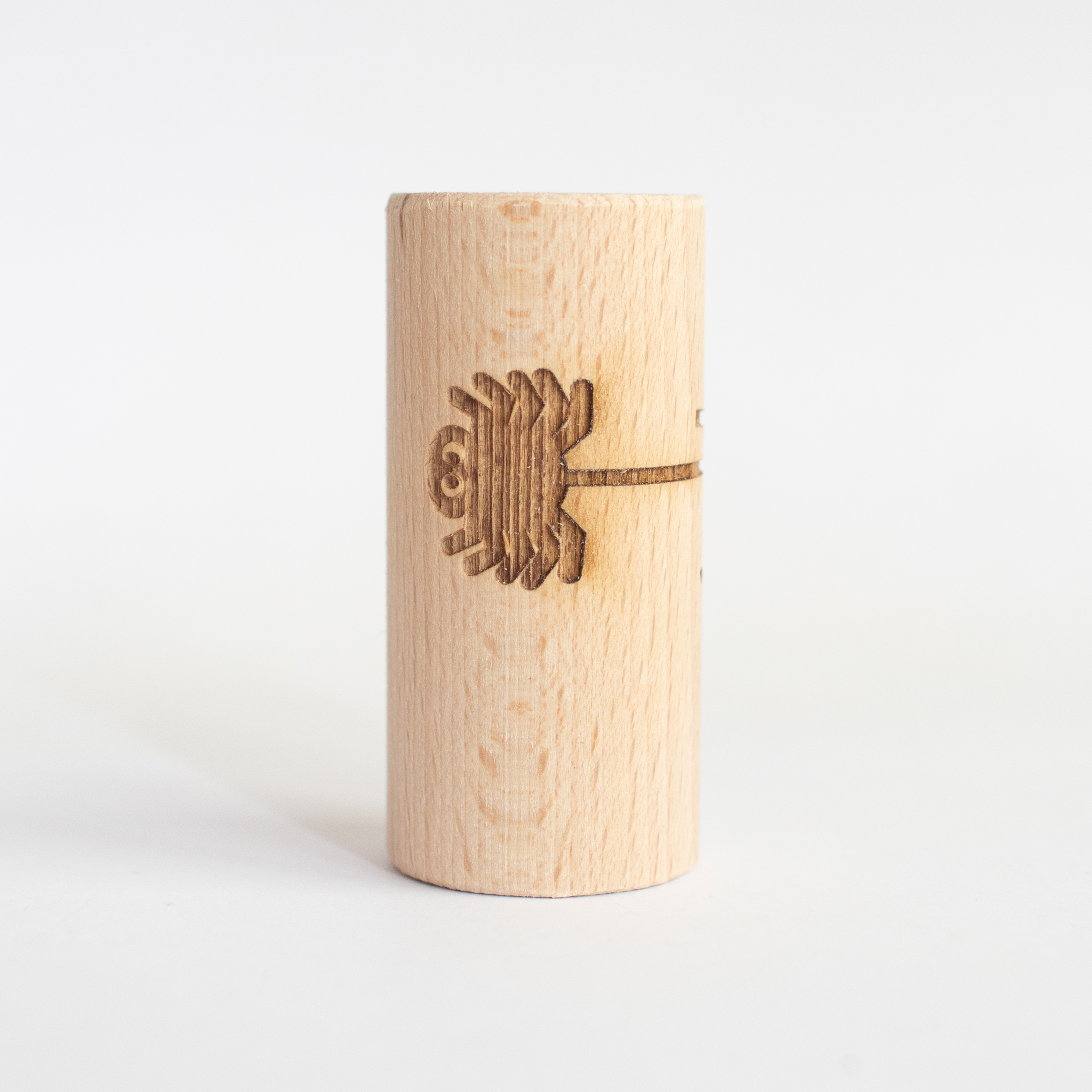 Houten roller - Spinnenweb