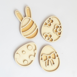 Speeltray miniset - Paaseieren