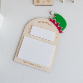 Invulbord 'Een bericht van'