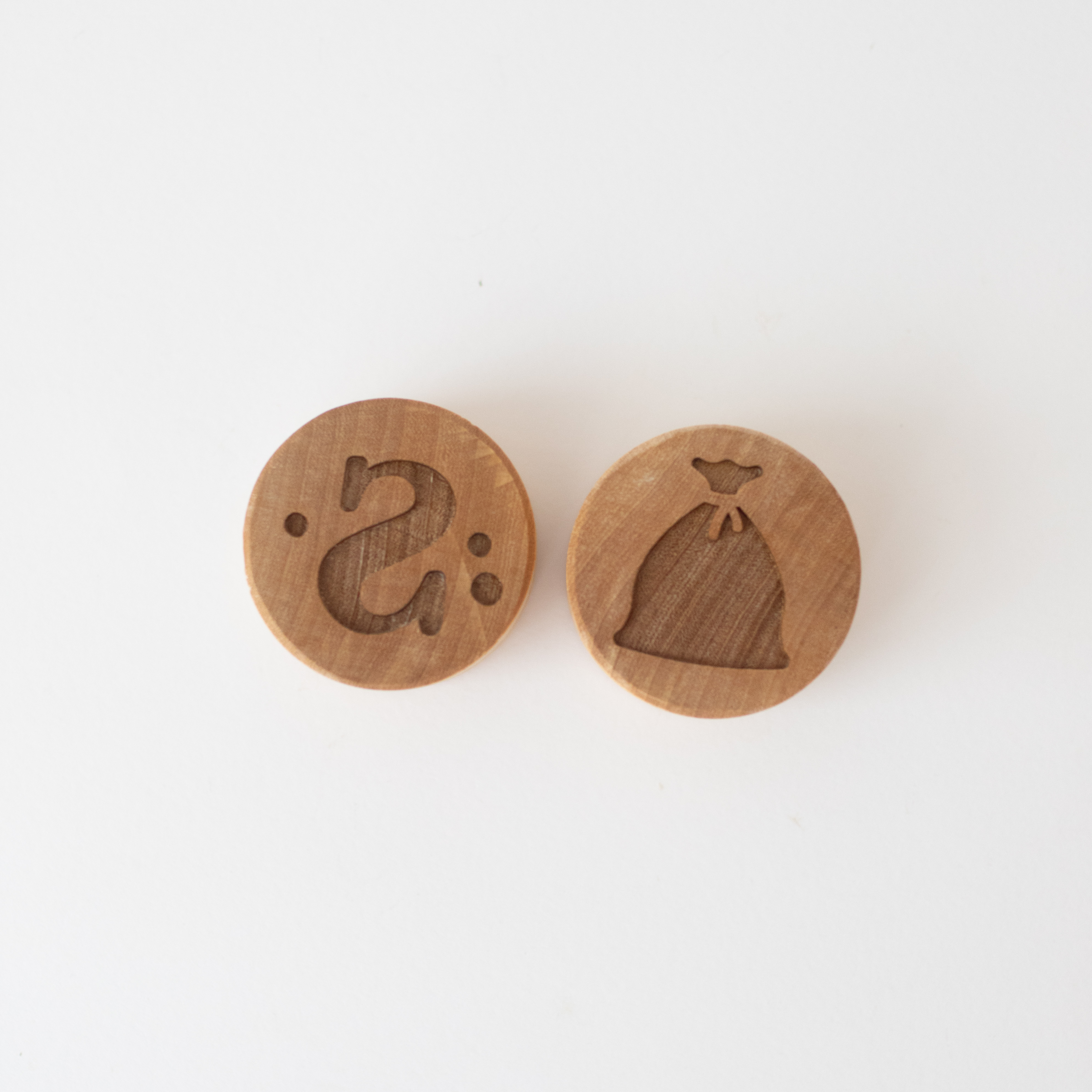 Houten stempelset - Sinterklaas set 2