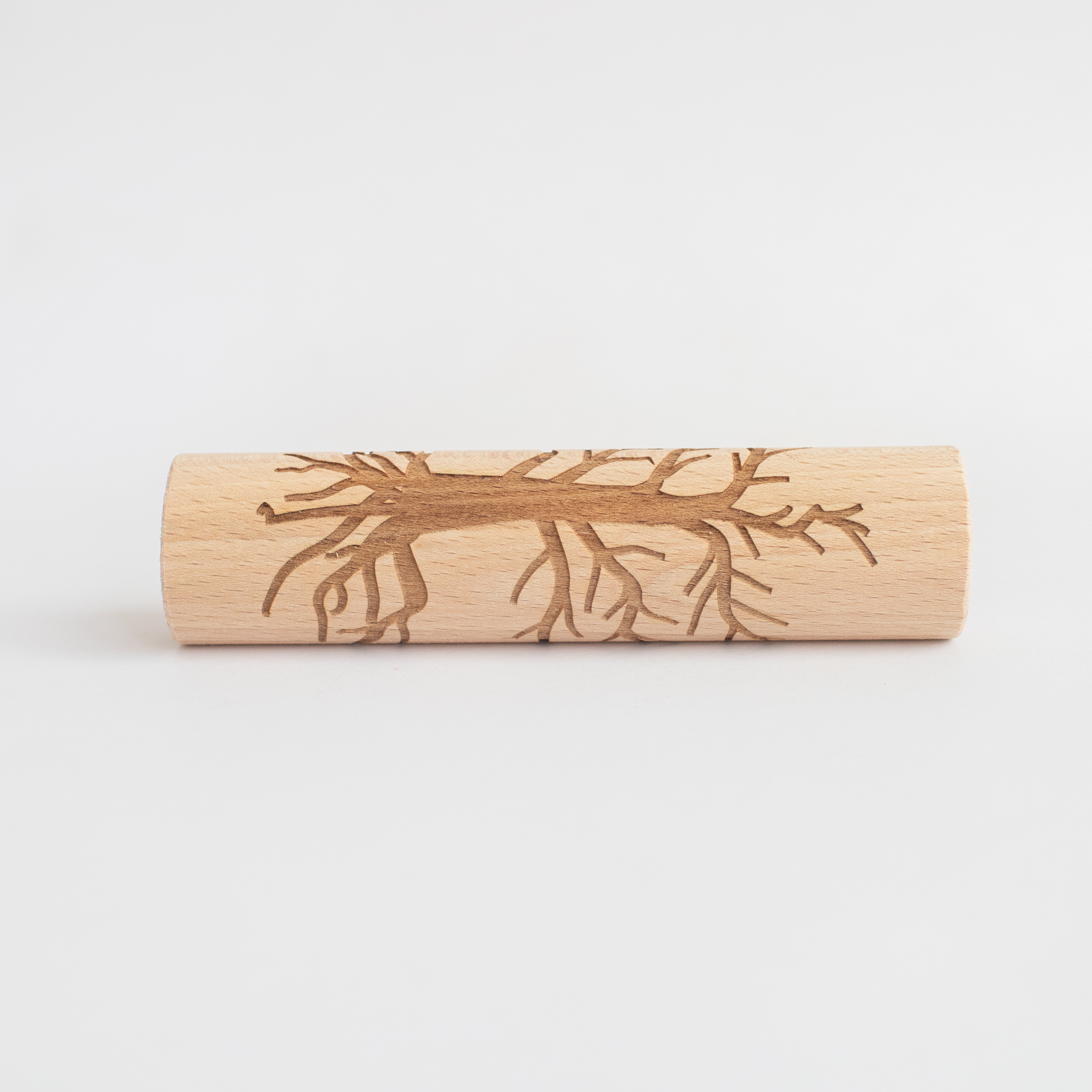 Houten roller - Kale boom