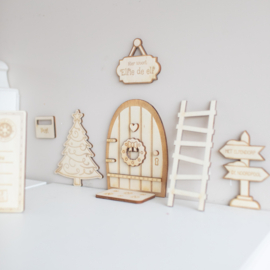 Elfendeurtje met accessoires