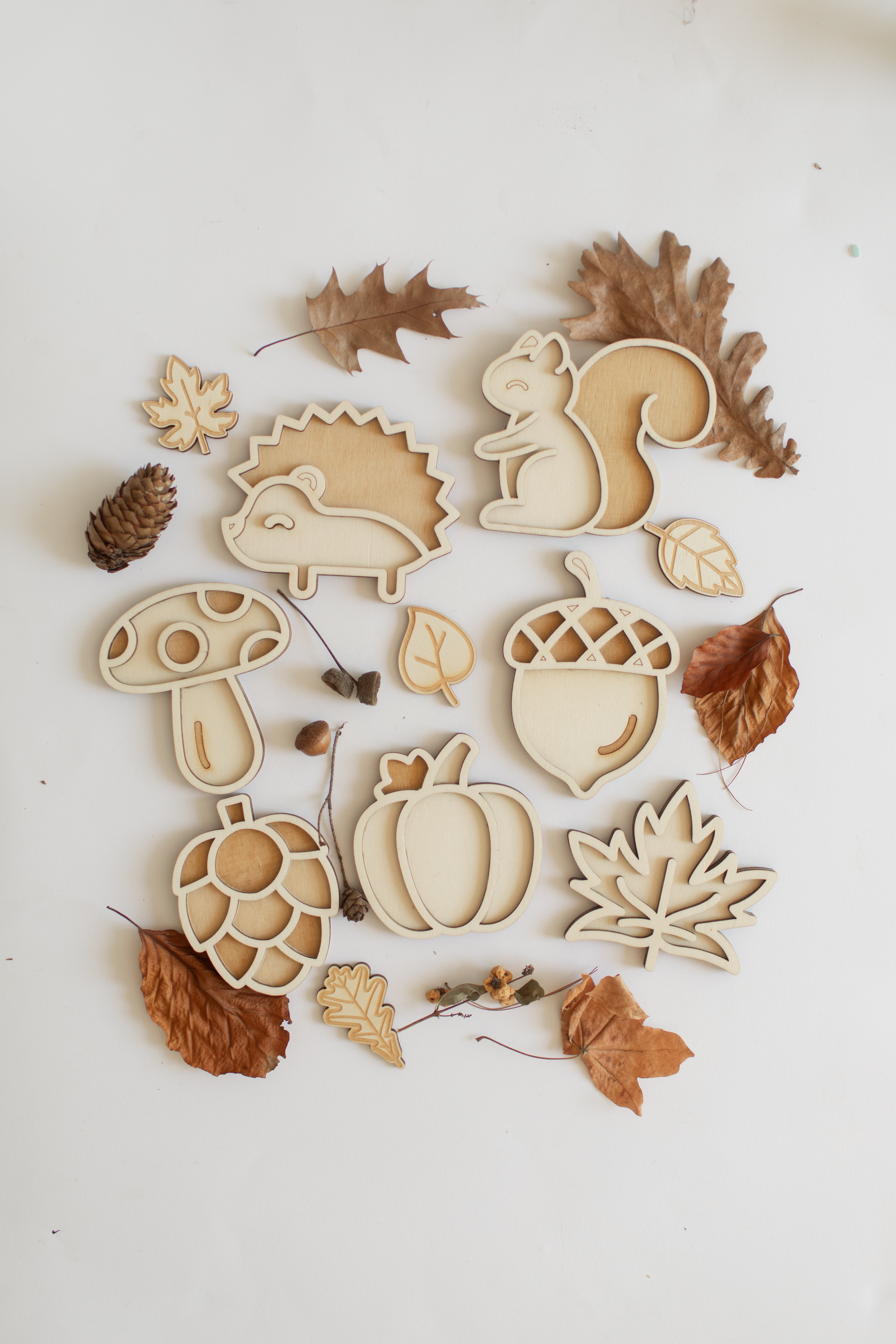 Speeltray miniset - De herfst XL