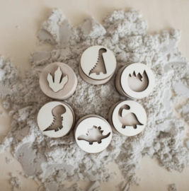 Houten stempelset - Dinosaurus -