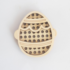 Houten zeefje - Paas ei