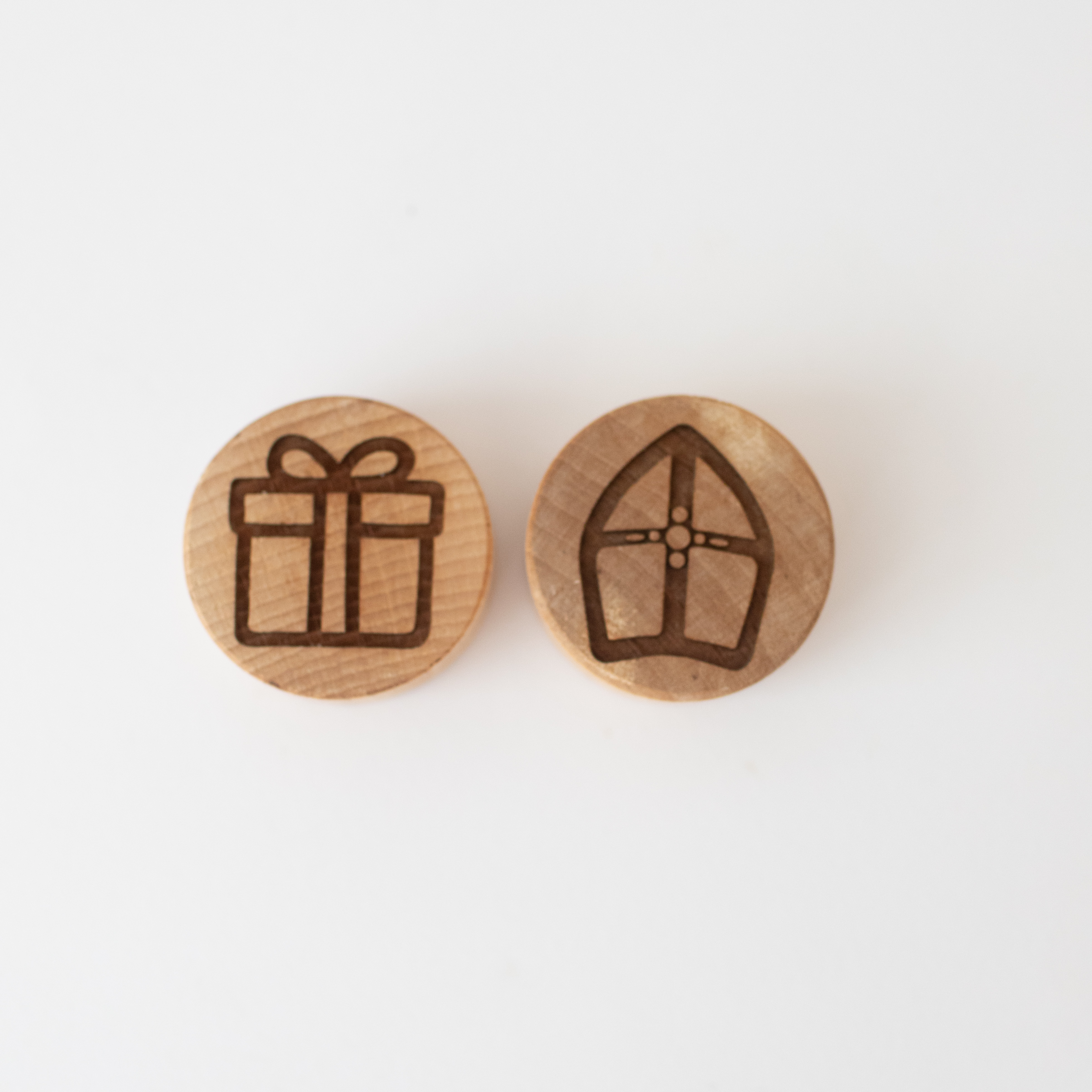 Houten stempelset - Sinterklaas set 1