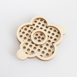 Houten zeefje - Bloesem