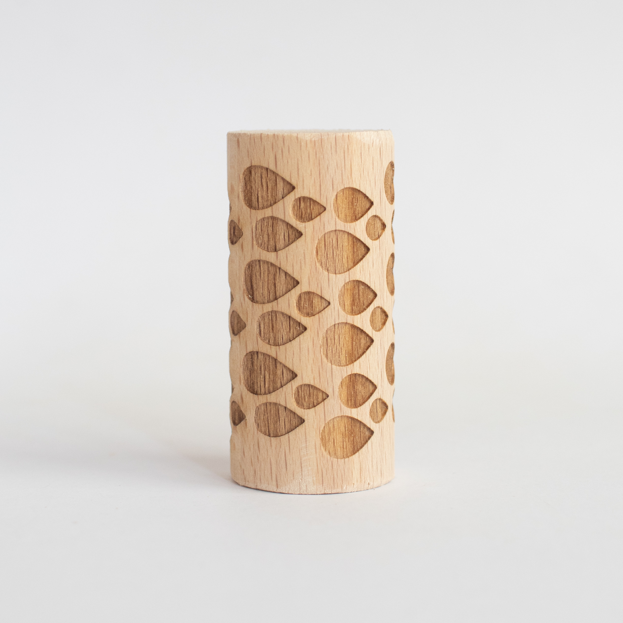 Houten roller - Regendruppels