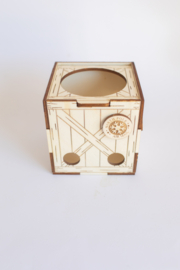 Elf aankomstdoos van hout