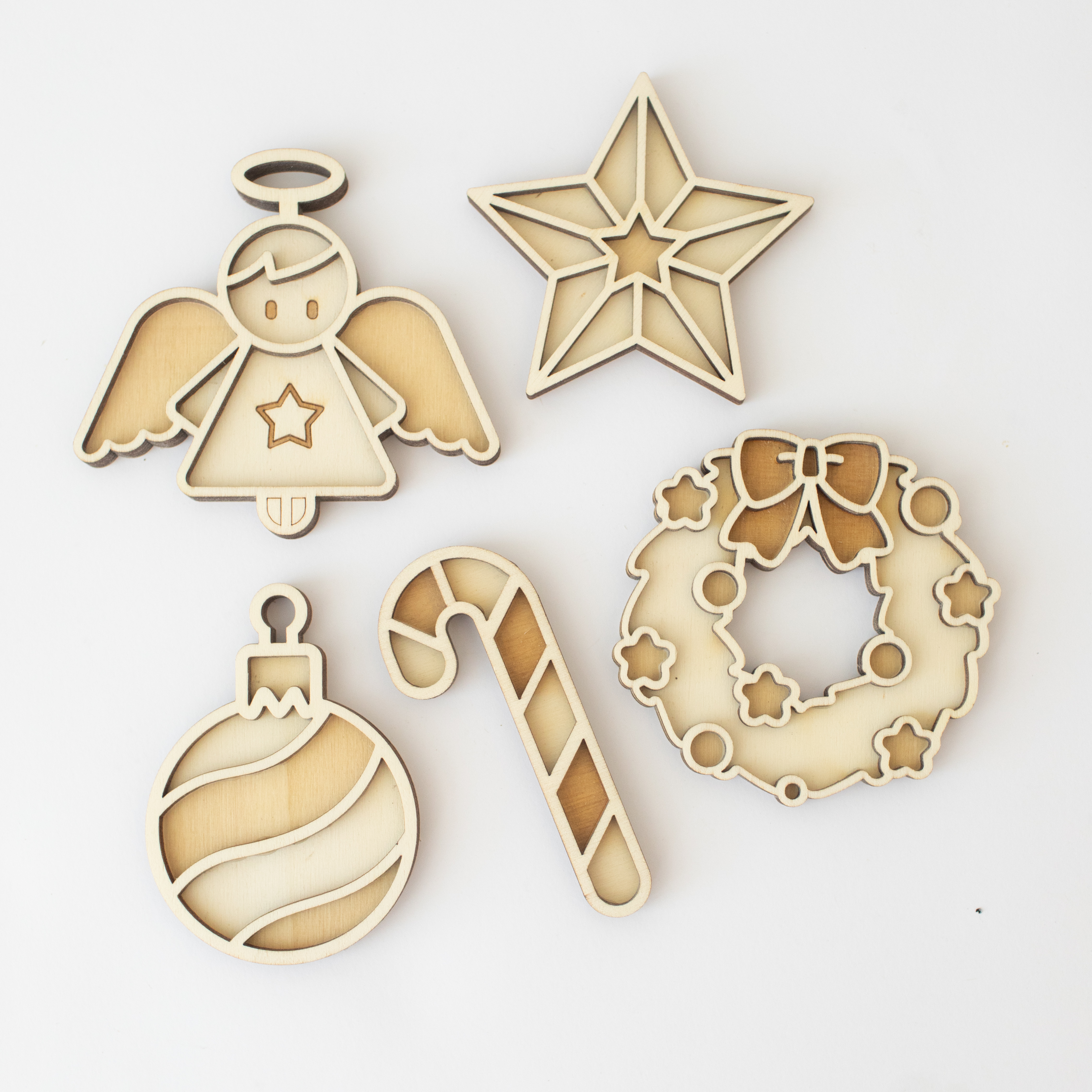 Speeltray miniset - Kerstmis mix 2