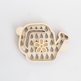 Houten zeefje - Gieter