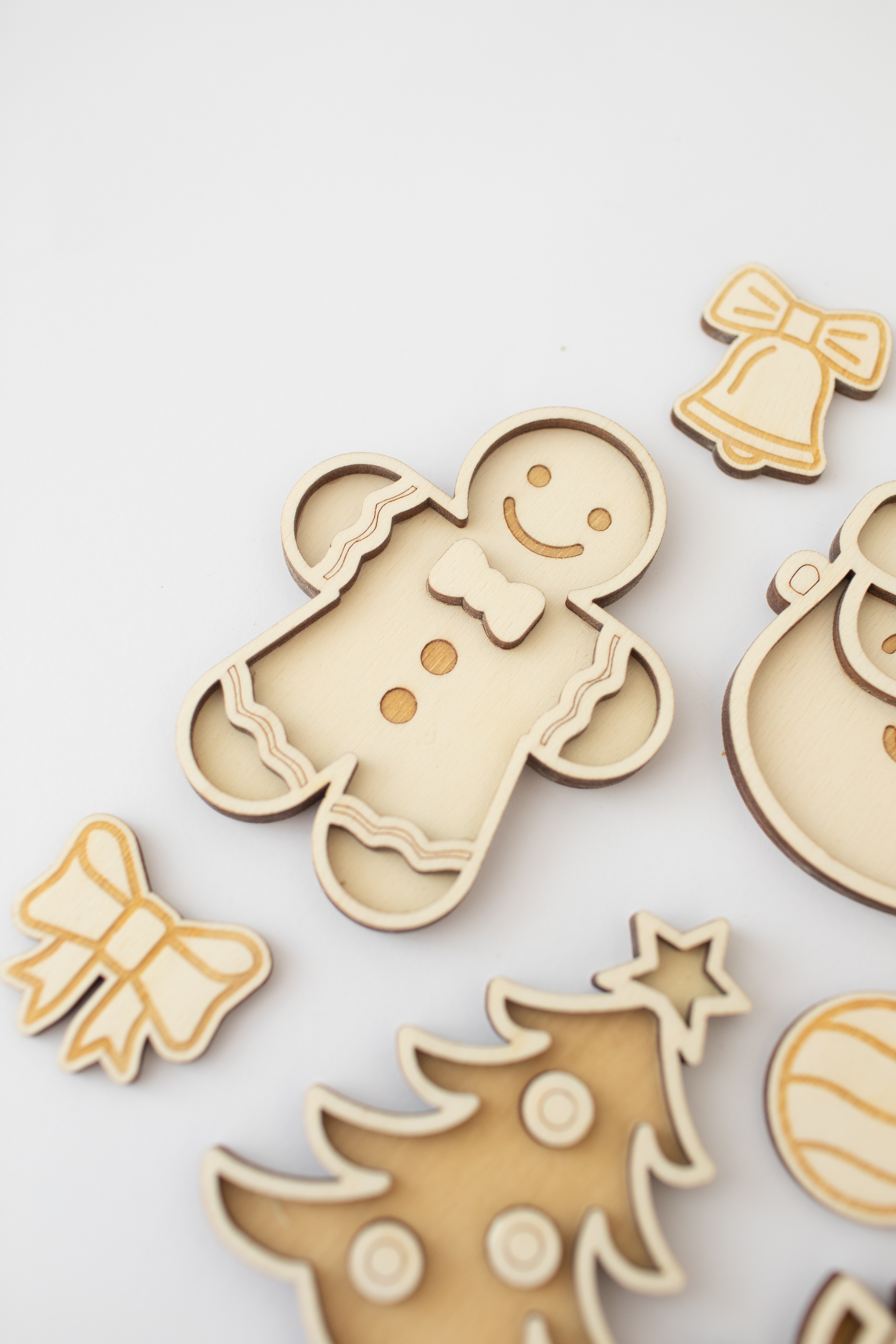 Speeltray miniset - Kerstmis+  mix