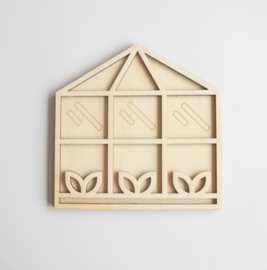 Houten speeltray - Kas