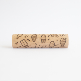 Houten roller - ijsjes