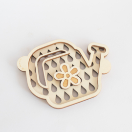 Houten zeefje - Gieter