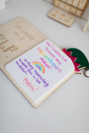Invulbord 'Een bericht van je elf' (Liggend)