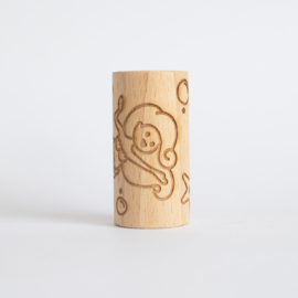 Houten roller - Zeemeermin
