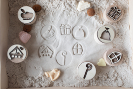 Houten stempelset - Sinterklaas -
