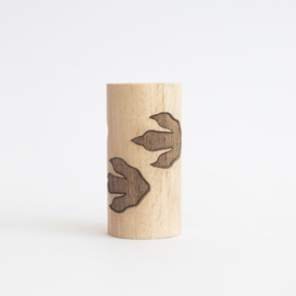 Houten roller - Dino poot afdrukken