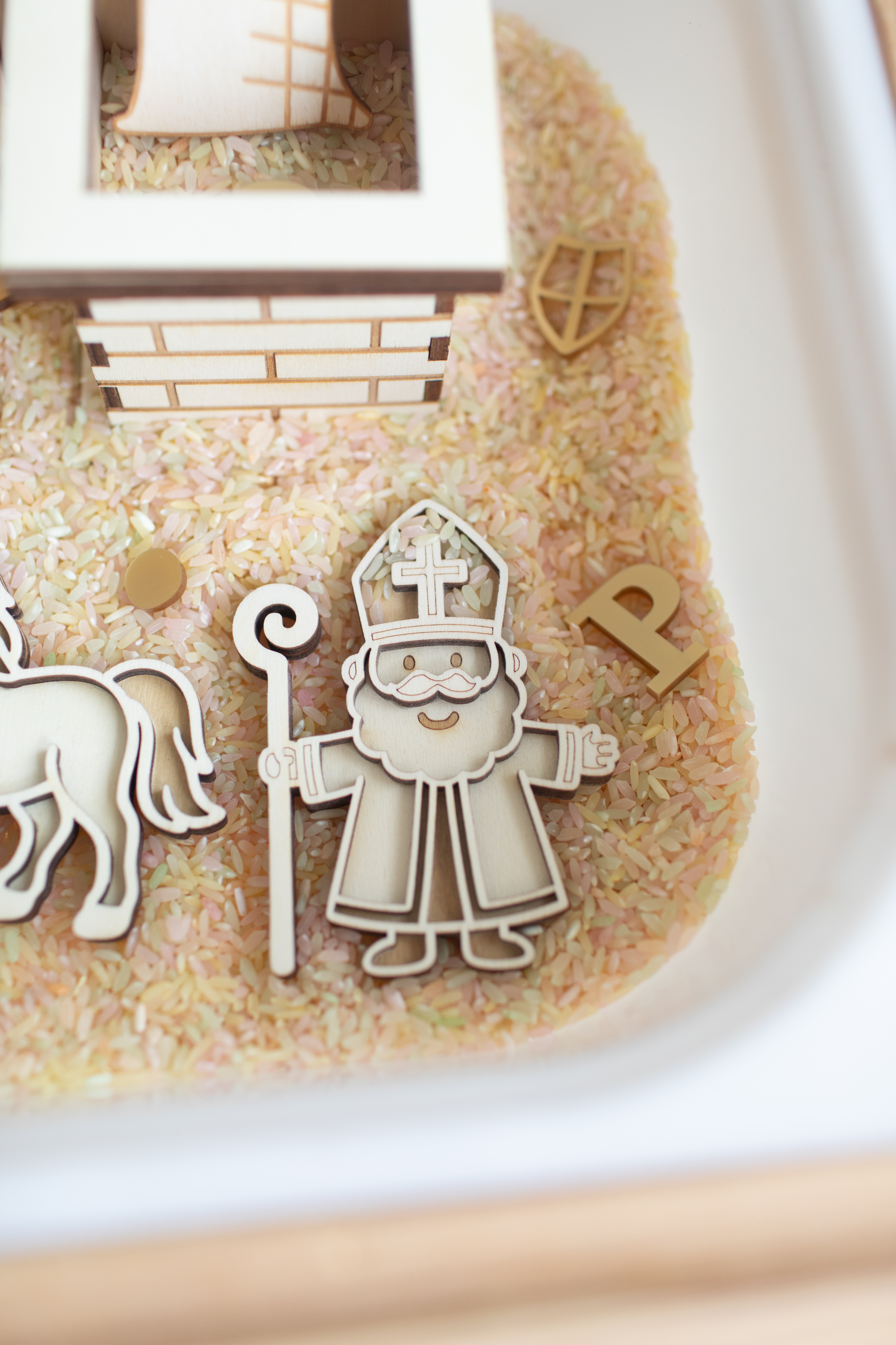 Speeltray miniset - Sint & Piet