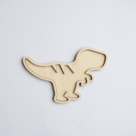 Houten speeltray - Dino T-Rex