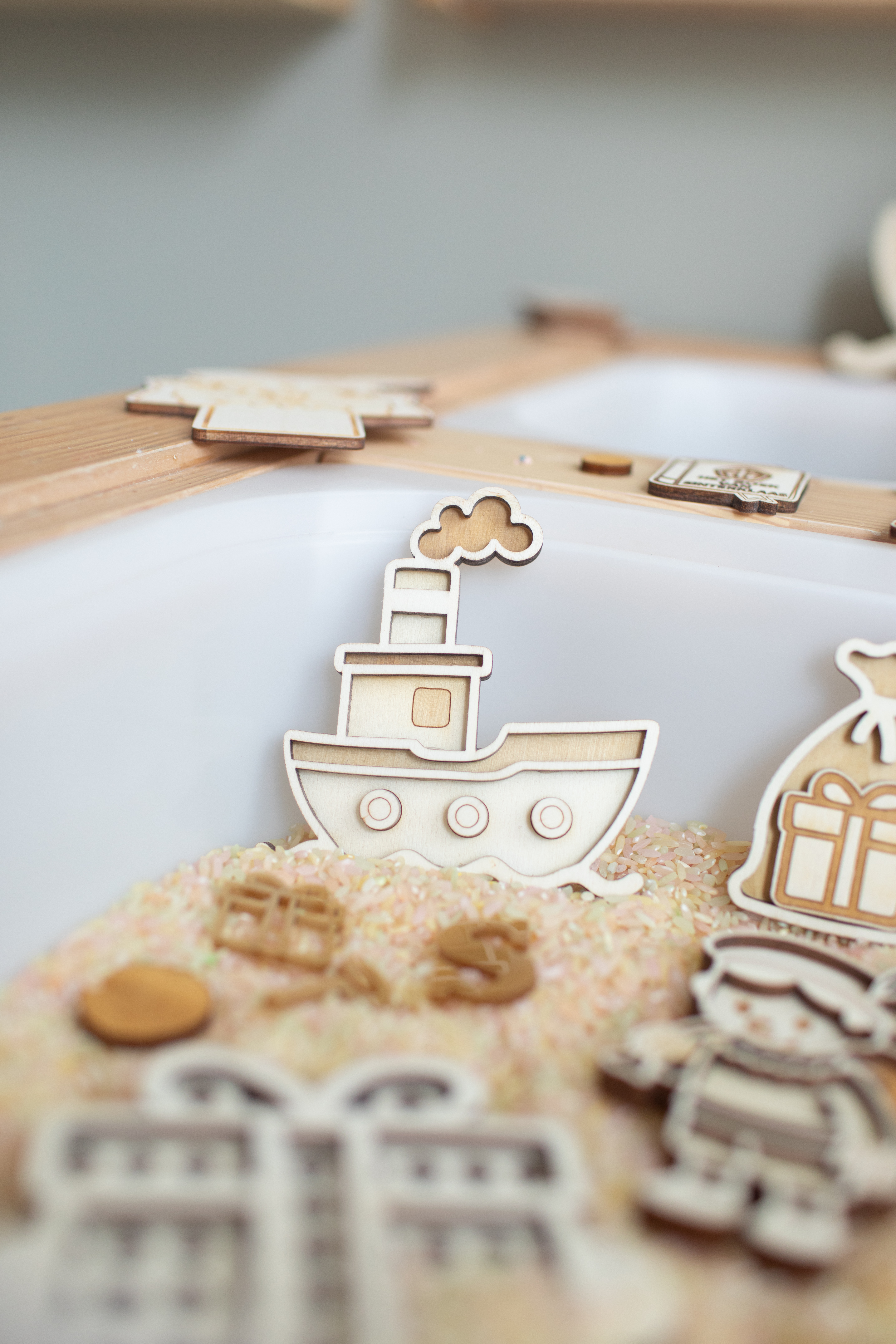 Speeltray miniset - Sint & Piet