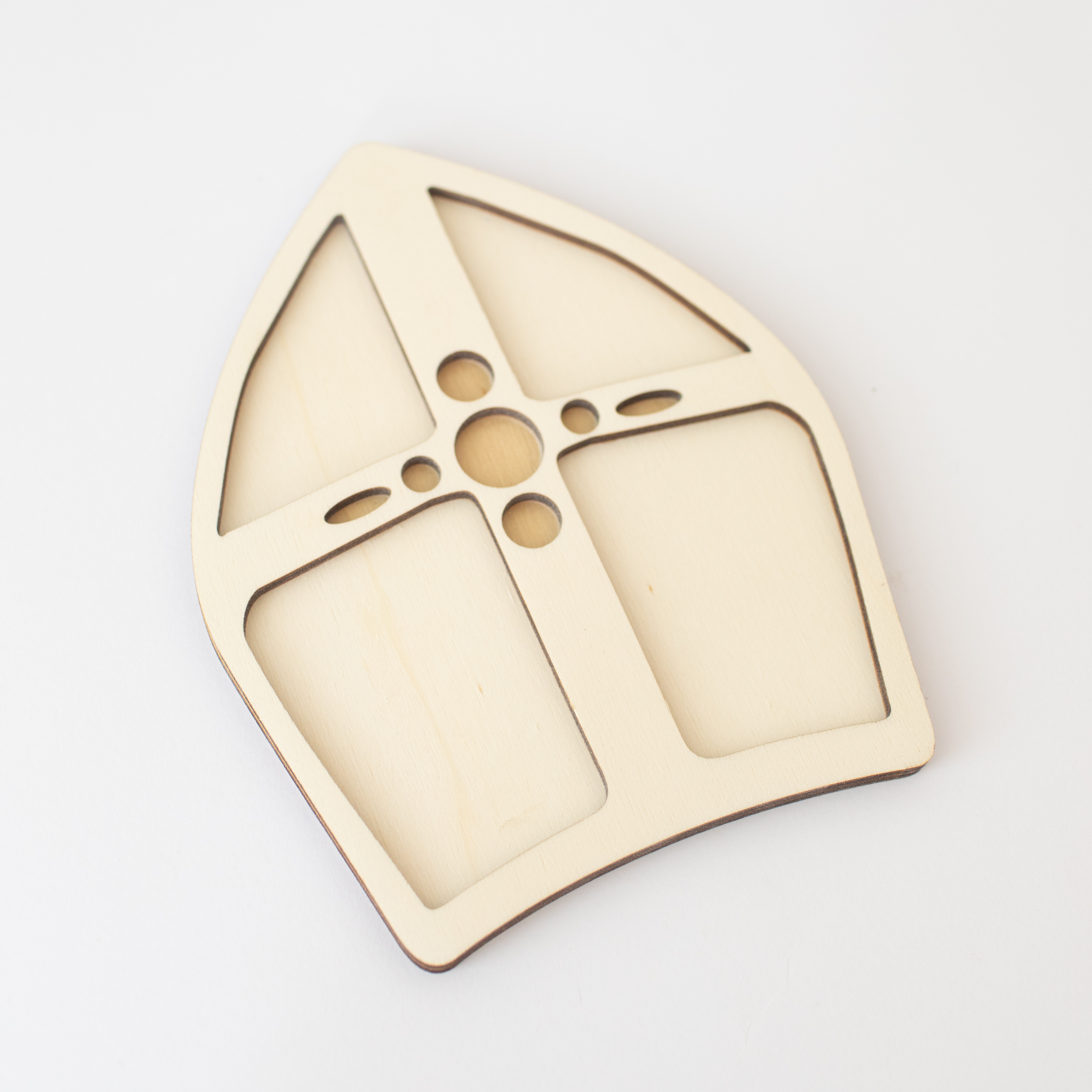 Houten speeltray - Mijter