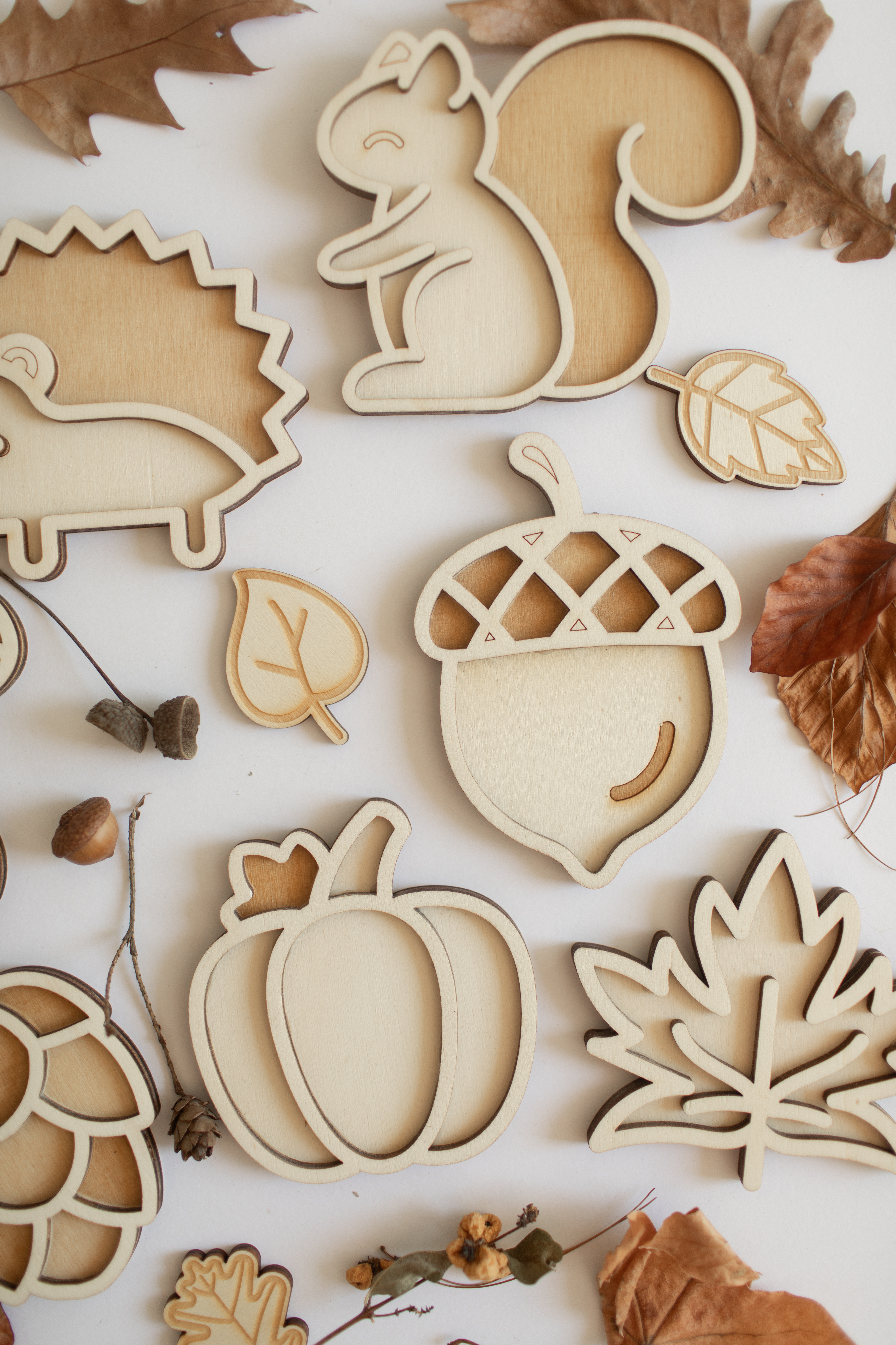 Speeltray miniset - De herfst XL
