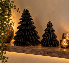 Prachtige set van 2 grote kerstbomen van papier