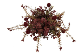 Deco halve bol Biddle S -15x30x30CM