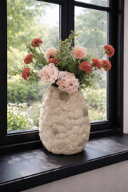 Prachtige luxe vaas inclusief boeket