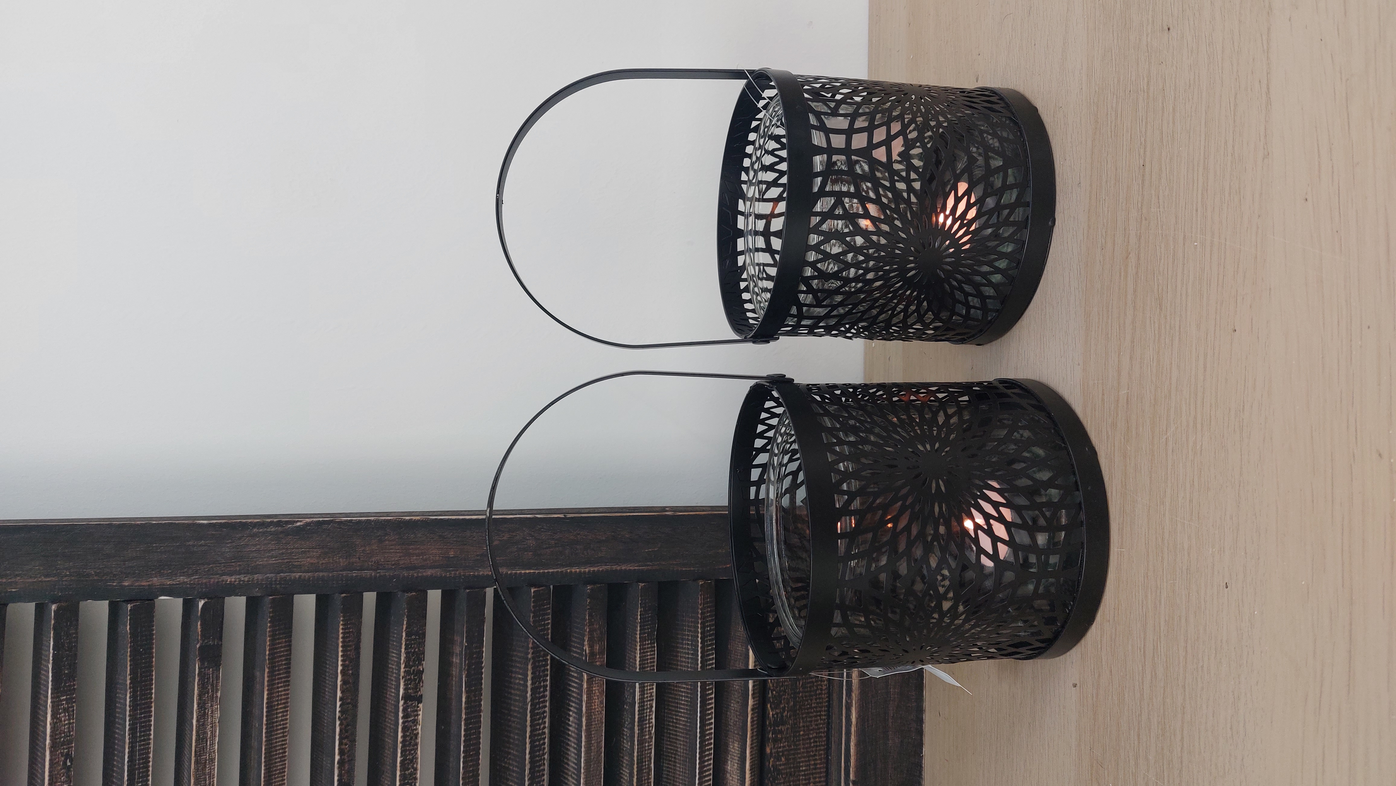 Set van 2 mooie luxe windlichten